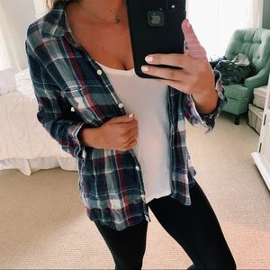 American Eagle Plaid Flannel